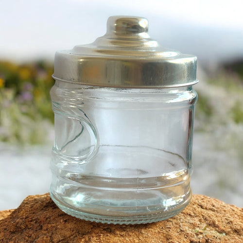 Empty glass jar for Marimo kits