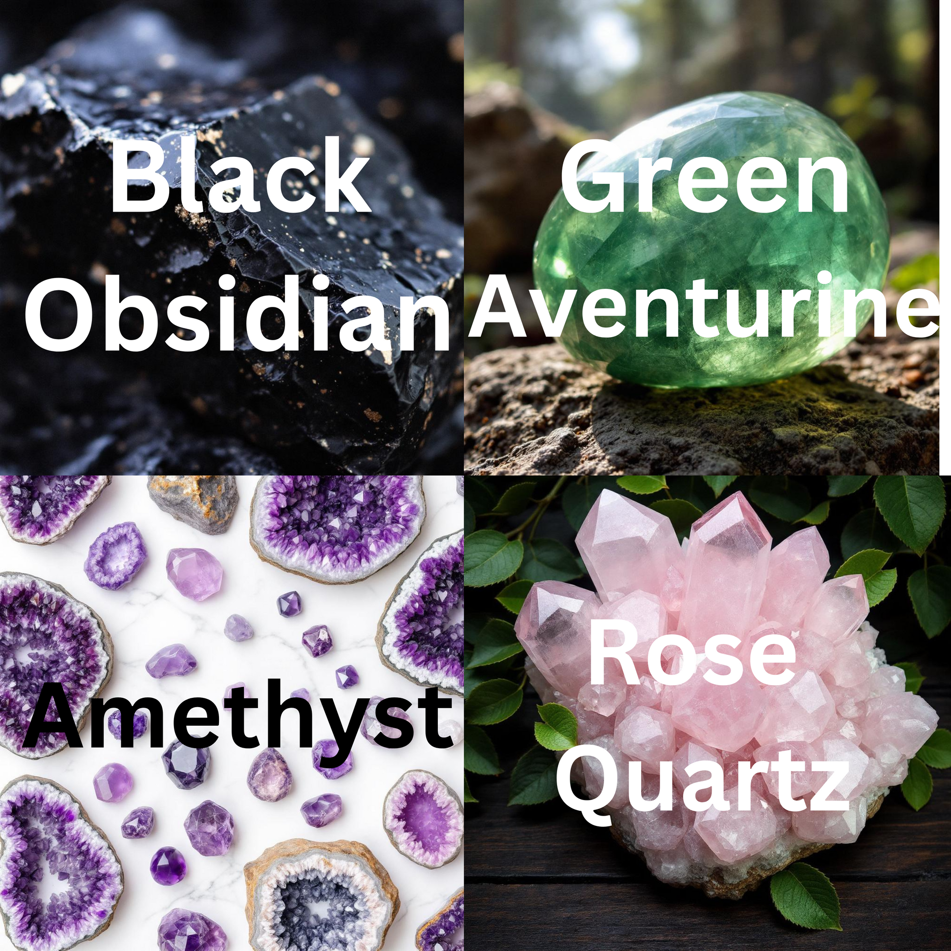 The gemstones we offer and the definitions of healing properties